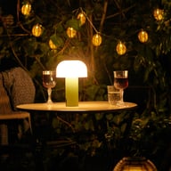 Pikkukuva: House Nordic Soham ladattava led-valaisin valkoinen/vihreä (70 cm johto)