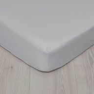 Pikkukuva: Hoie muotoonommeltu aluslakana 120x200 cm harmaa