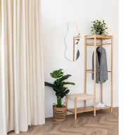 Pikkukuva: House Nordic Ember vaaterekki/penkki, natural