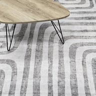 Moderni matto 200x290cm harmaa