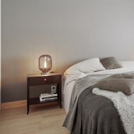 Pikkukuva: Leola pöytävalaisin 31cm savuharmaa