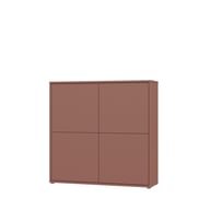 Pikkukuva: Kajo kaappi 4-ovinen terracotta