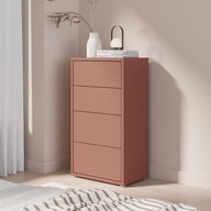 Pikkukuva: Kajo lipasto 4-ltk kapea terracotta
