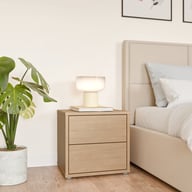 Pikkukuva: Kajo yöpöytä 2-ltk elegancia tammi