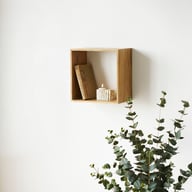 Pikkukuva: House Nordic Lattoon seinähylly, natural