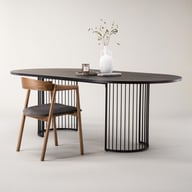 Pikkukuva: Hamneskär ruokapöytä 110x220 cm, musta