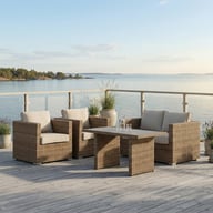Pikkukuva: Mode Natural sohvaryhmä 2+1+1+sohvapöytä korkea