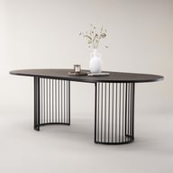 Pikkukuva: Hamneskär ruokapöytä 110x220 cm, musta