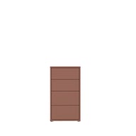 Pikkukuva: Kajo lipasto 4-ltk kapea terracotta