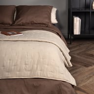 Pikkukuva: Venture home sally päiväpeitto 260x260, beige (15985-402)