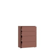 Pikkukuva: Kajo lipasto 4-ltk leveä terracotta