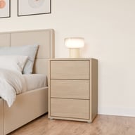 Pikkukuva: Kajo yöpöytä 3-ltk elegancia tammi