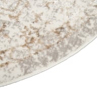 Pikkukuva: Luna matto ø160 cm valkoinen-beige