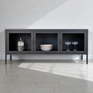 Pikkukuva: House Nordic Brisbane tv-taso 130x40x55 cm, musta