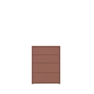 Pikkukuva: Kajo lipasto 4-ltk leveä terracotta