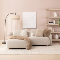 Pikkukuva: Boulevard pikkudivaani (käännettävä kätisyys), beige