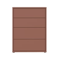 Pikkukuva: Kajo lipasto 4-ltk leveä terracotta