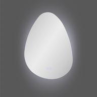 Pikkukuva: House Nordic led-peili, huurtumisenesto ja 3 valoasetusta, pisara, 58×80 cm