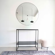 Pikkukuva: House Nordic Jersey peili pyöreä 100cm, musta