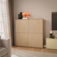 Pikkukuva: Kajo kaappi 4-ovinen elegancia tammi