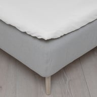 Pikkukuva: Hoie muotoonommeltu aluslakana 120x200 cm valkoinen