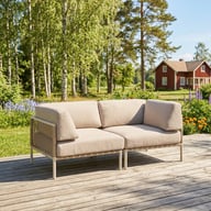 Pikkukuva: Asgård 2-istuttava sohva, taupe/beige