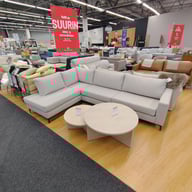 BLINK Avokulmasohva vasenkätinen beige