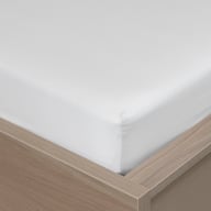 Pikkukuva: Hoie muotoonommeltu aluslakana 180x200 cm valkoinen