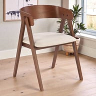 Pikkukuva: Jodie ruokatuoli, pähkinä / beige