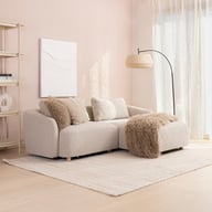 Pikkukuva: Boulevard divaanisohva (kahdella käsinojalla), oikea, beige