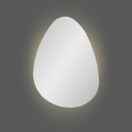 Pikkukuva: House Nordic led-peili, huurtumisenesto ja 3 valoasetusta, pisara, 58×80 cm