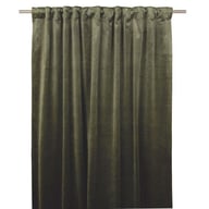 Pikkukuva: Esther sivuverhot 2 kpl 135x250cm vihreä