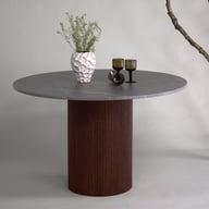 Pikkukuva: Austin ruokapöytä 120 cm, ruskea/harmaa