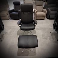 STRESSLESS® CITY Lepotuoli mekanismilla ja rahilla