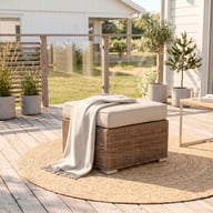 Pikkukuva: Mode rahi natural polyrottinki / beige pehmuste