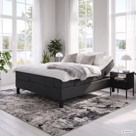 Pikkukuva: Wonderland Vip moottorisänky 160x200 x-firm/x-firm, Rock 87 tummanharmaa