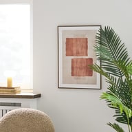 Pikkukuva: House Nordic Mina canvas-taulu nro 2, beige/ruskea, 50x70 cm