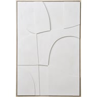 Pikkukuva: House Nordic Madeline canvas-taulu nro 1, 60x90cm valkoinen