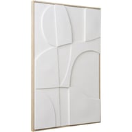 Pikkukuva: House Nordic Madeline canvas-taulu nro 1, 60x90cm valkoinen