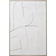 Pikkukuva: House Nordic Madeline canvas-taulu nro 2, 60x90cm valkoinen