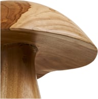 Pikkukuva: Kodi mushrooms koriste-esine teak/natural (2kpl/setti)