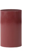 Pikkukuva: Lenox sivupöytä pyöreä 30,5x50 cm viininpunainen