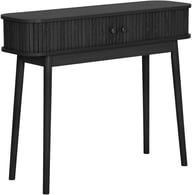 Pikkukuva: House Nordic konsolipöytä, 2 ovea, musta, 100x30x80 cm