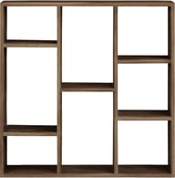 Pikkukuva: House Nordic seinähylly, tummanruskea tammi, 70x15x70 cm