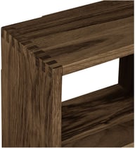Pikkukuva: House Nordic seinähylly, tummanruskea tammi, 70x15x70 cm