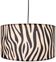 Pikkukuva: Zany zebra ø50 riippuvalaisin musta/valkoinen