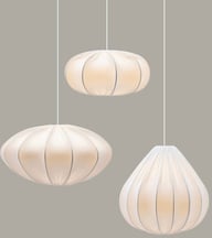 Pikkukuva: PR Home Dalia kattovarjostin 40cm valkoinen