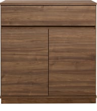 Pikkukuva: Sata lipastokaappi nro 28. 92cm ovi + 1ltk ruskea, sokkeli