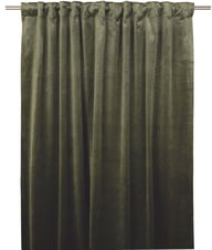 Pikkukuva: Brooklyn sivuverhot 2 kpl 135x250cm tummanvihreä