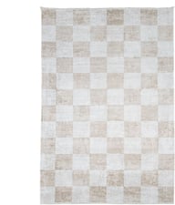 Ruutu matto 200x290cm beige